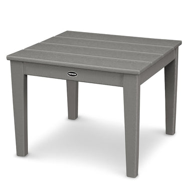 POLYWOOD Newport 22-Inch End Table - Slate Grey